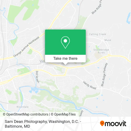 Sam Dean Photography map