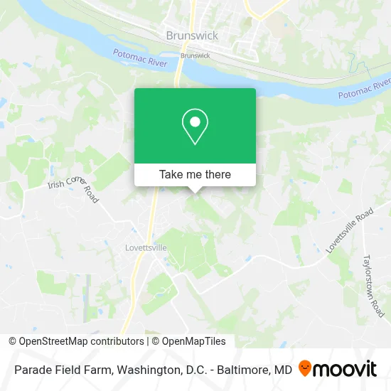 Parade Field Farm map