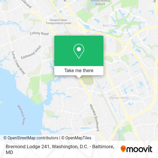 Bremond Lodge 241 map