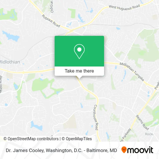 Dr. James Cooley map