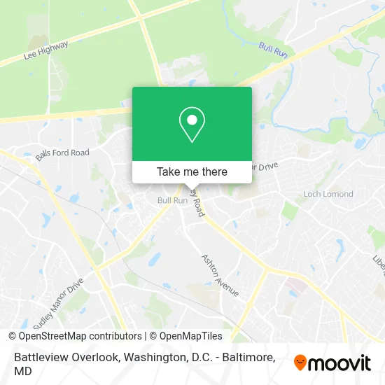 Battleview Overlook map