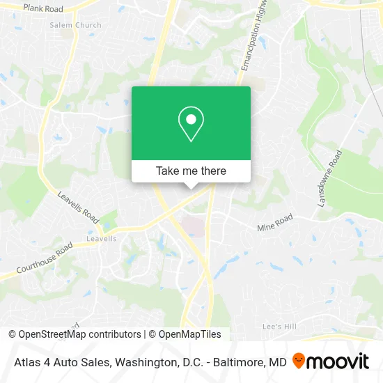 Atlas 4 Auto Sales map