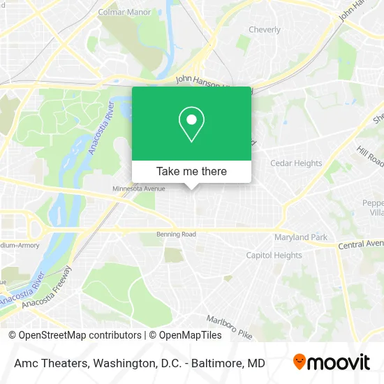 Amc Theaters map