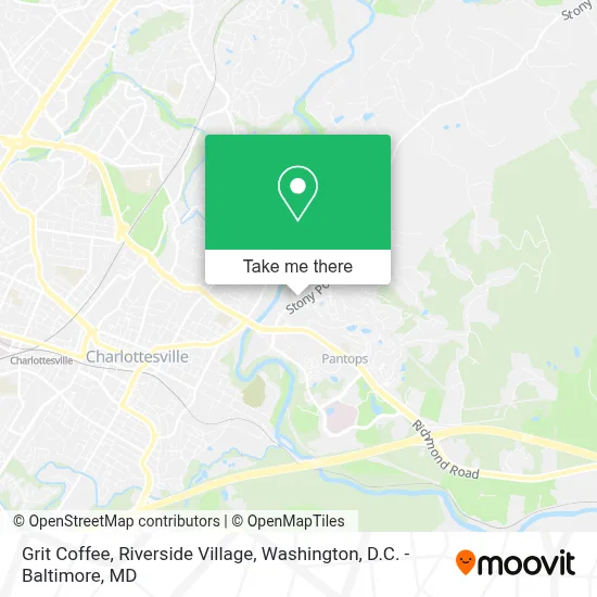 Grit Coffee, Riverside Village map