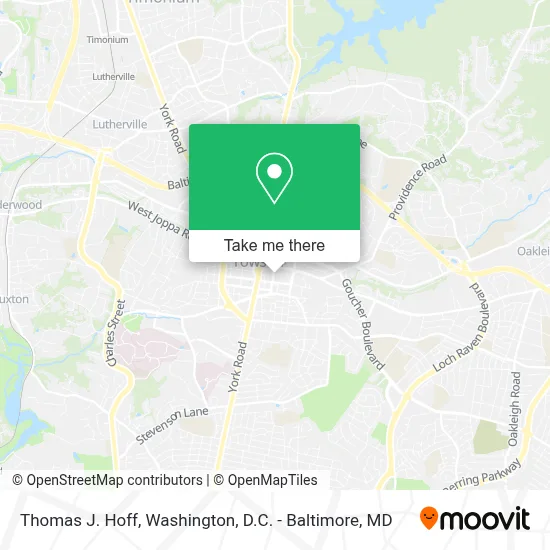 Thomas J. Hoff map