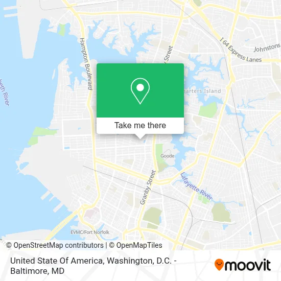 United State Of America map