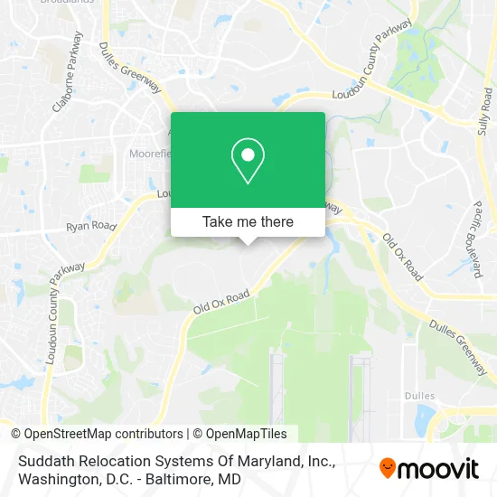 Suddath Relocation Systems Of Maryland, Inc. map