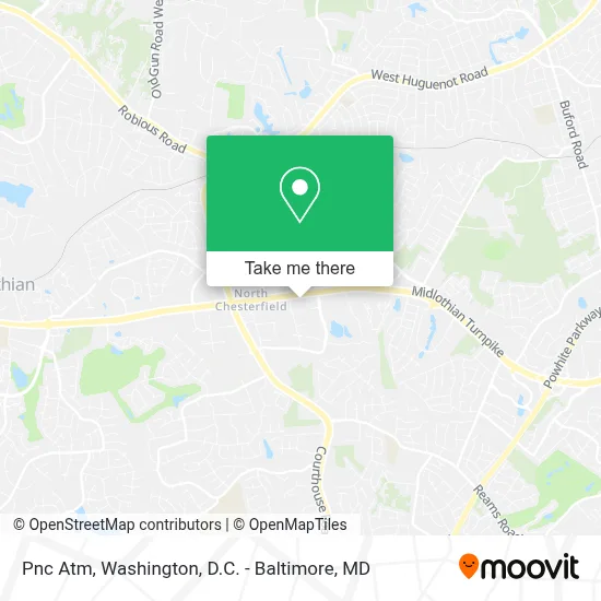 Pnc Atm map