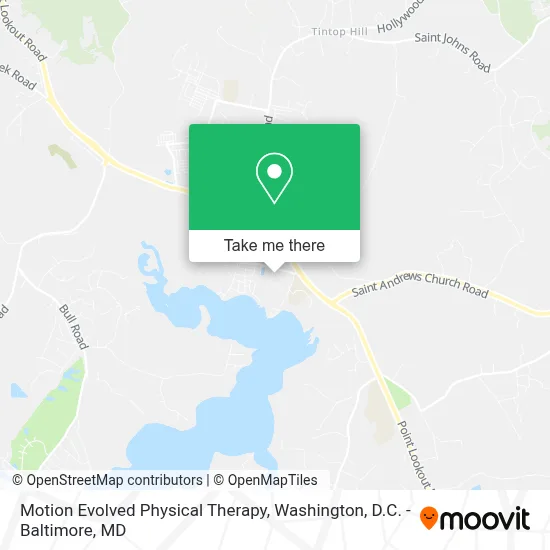 Motion Evolved Physical Therapy map