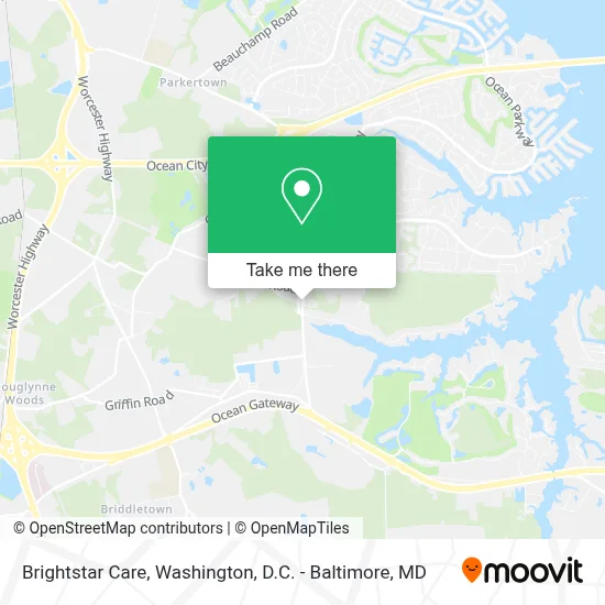 Brightstar Care map