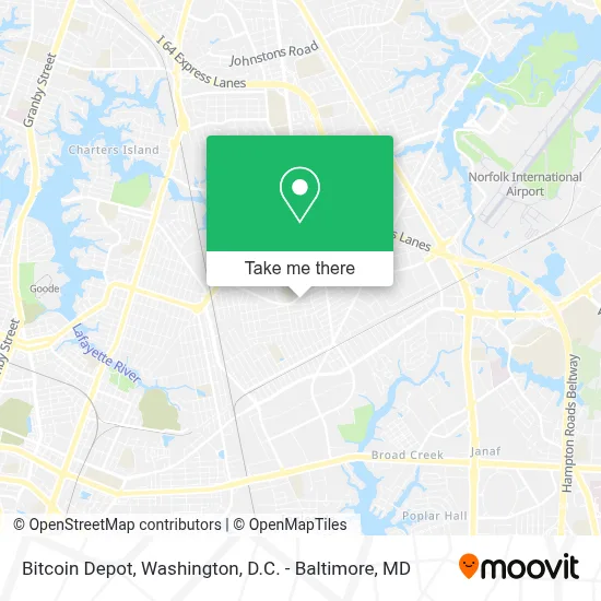 Bitcoin Depot map