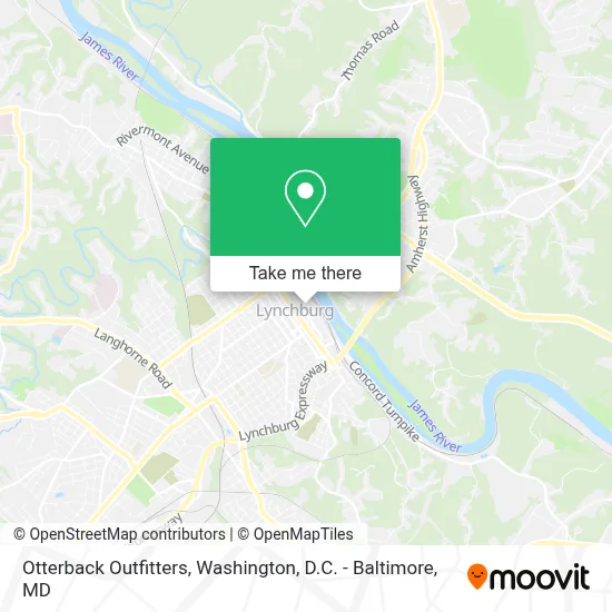 Otterback Outfitters map