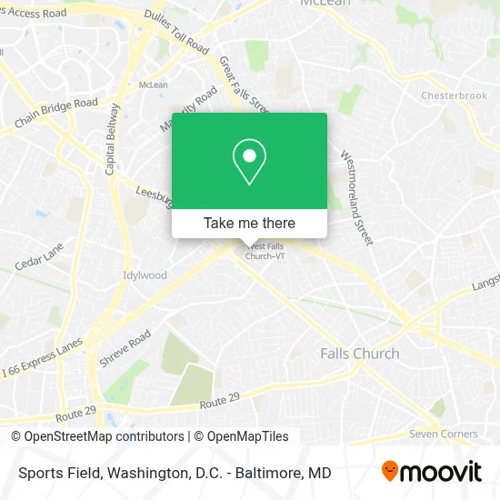 Sports Field map
