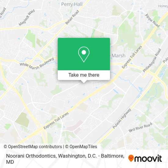Noorani Orthodontics map