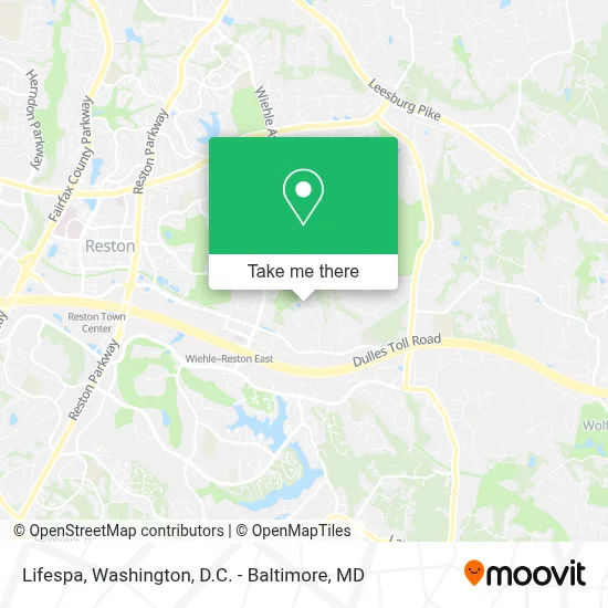 Lifespa map