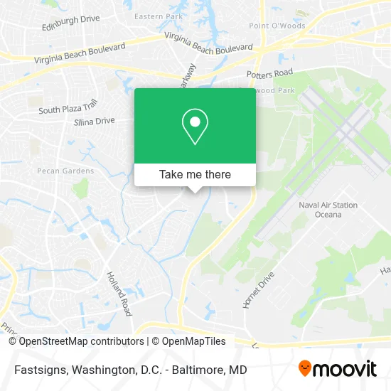 Fastsigns map