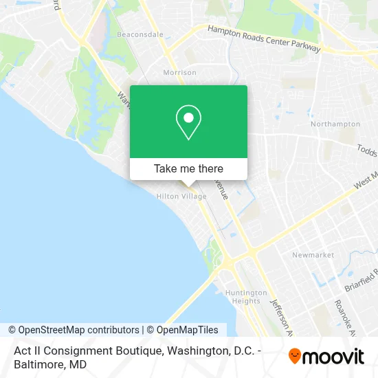 Act II Consignment Boutique map