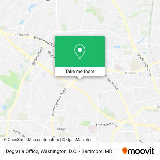Degratia Office map