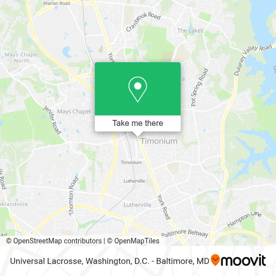Universal Lacrosse map