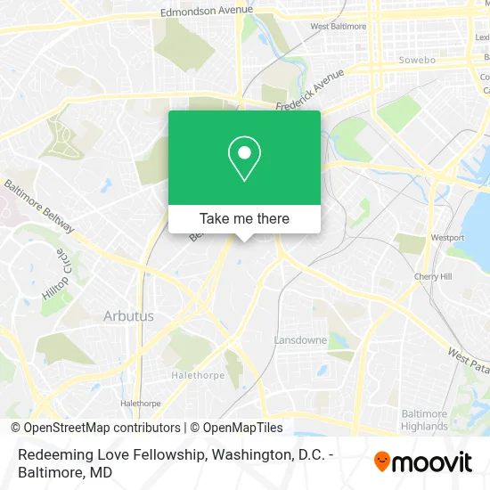Redeeming Love Fellowship map