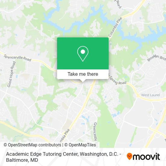 Academic Edge Tutoring Center map
