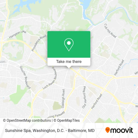 Sunshine Spa map