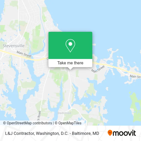 L&J Contractor map