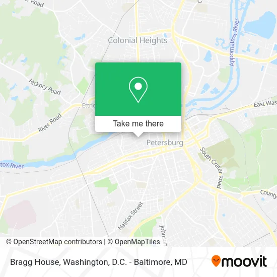 Bragg House map