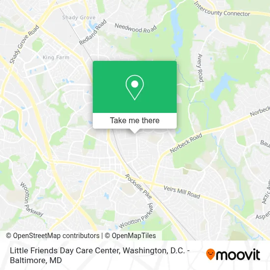Little Friends Day Care Center map