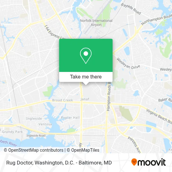 Rug Doctor map
