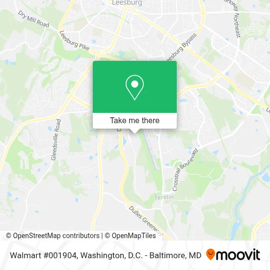 Walmart #001904 map