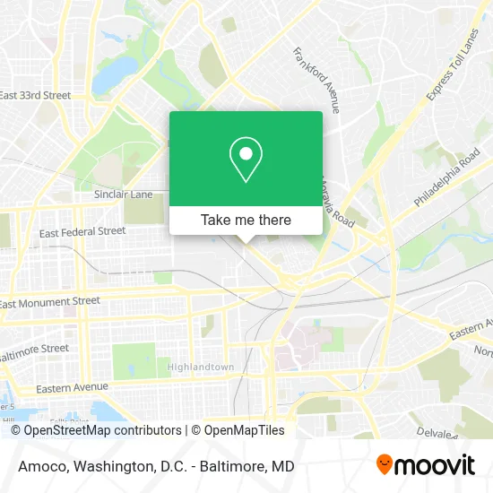 Amoco map