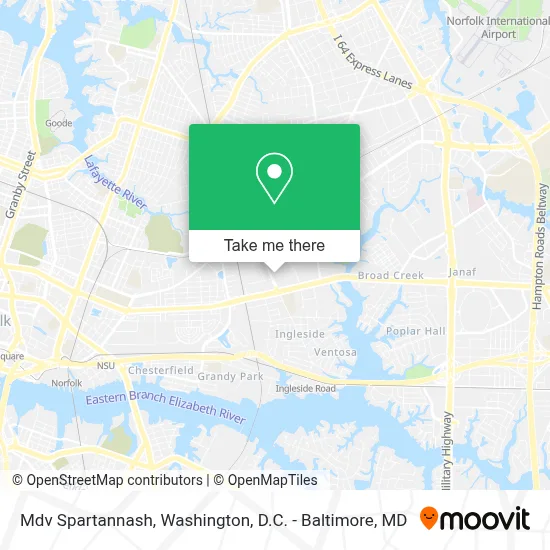 Mdv Spartannash map
