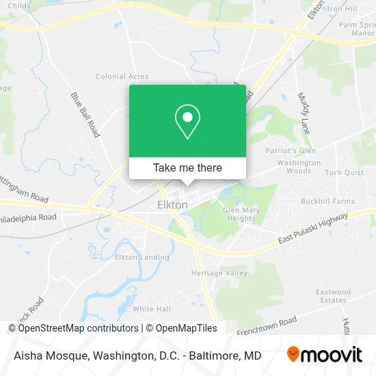 Masjid Aisha map