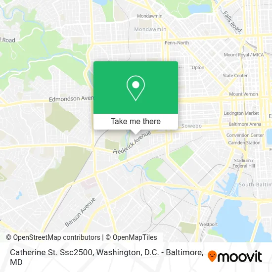 Catherine St. Ssc2500 map