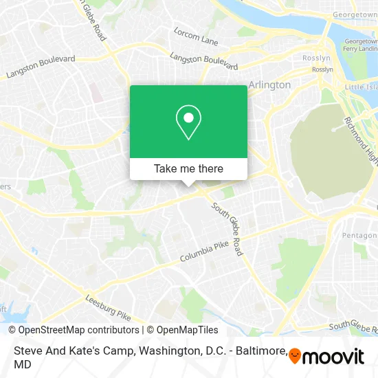 Steve And Kate's Camp map