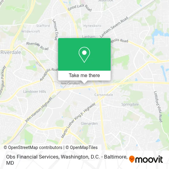 Obs Financial Services map