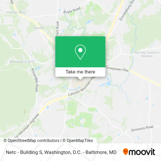 Netc - Building S map