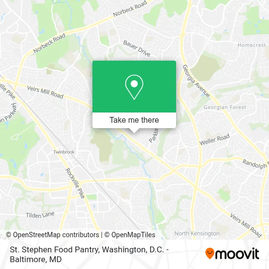 St. Stephen Food Pantry map