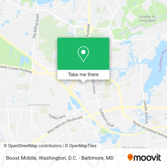 Boost Mobile map