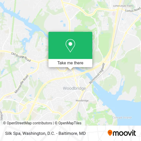 Silk Spa map