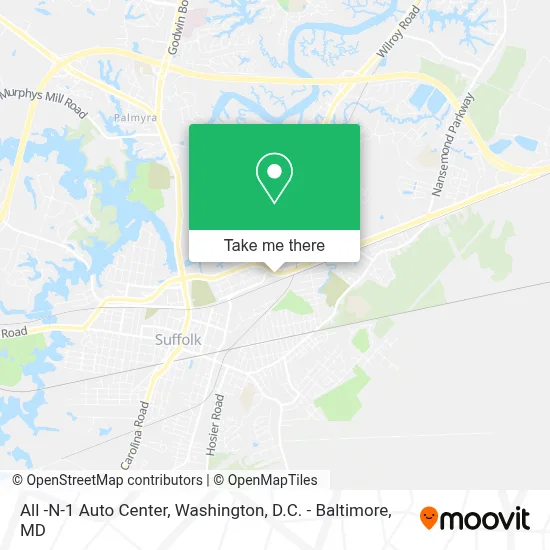 All -N-1 Auto Center map