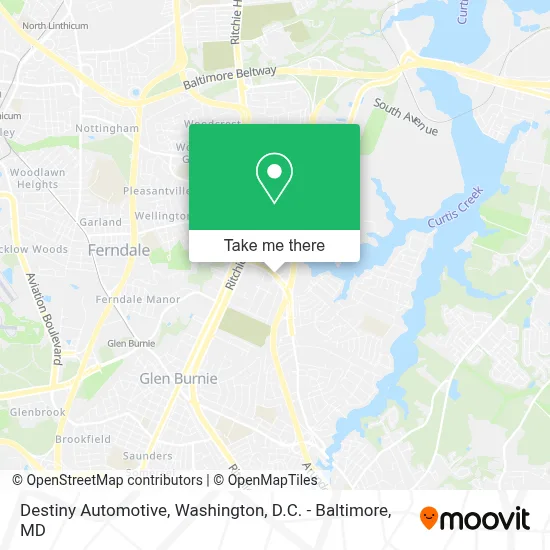 Destiny Automotive map