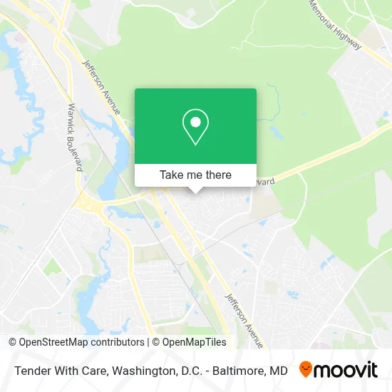 Tender With Care map