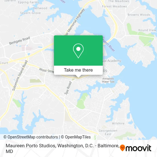 Maureen Porto Studios map