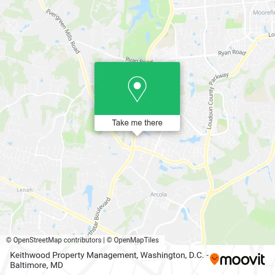 Keithwood Property Management map