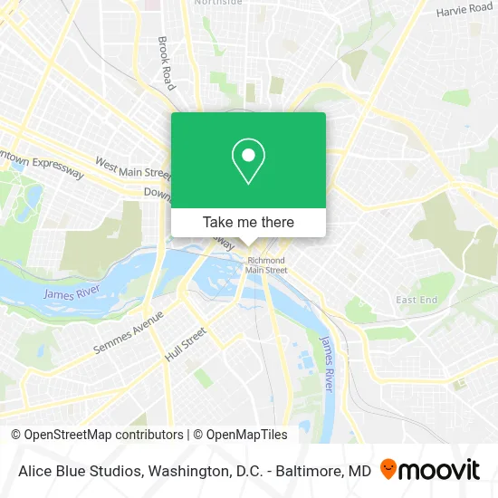 Alice Blue Studios map