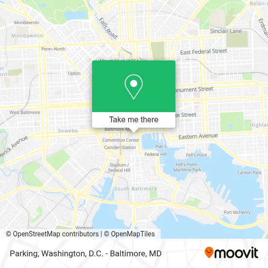 Parking map