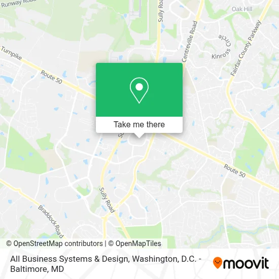 All Business Systems & Design map