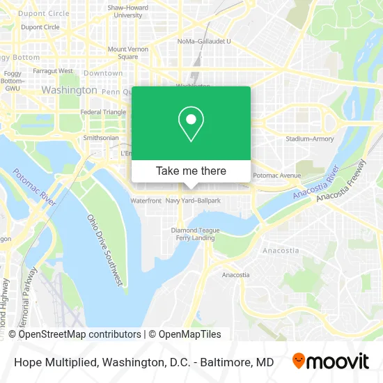 Hope Multiplied map